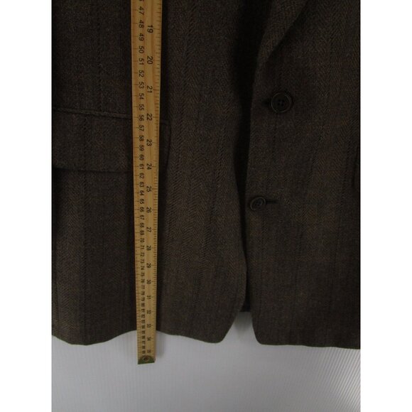 VINTAGE Karl Lagerfeld Sport Coat 42 Alpaca Silk Blazer Jacket USA - Picture 4 of 13